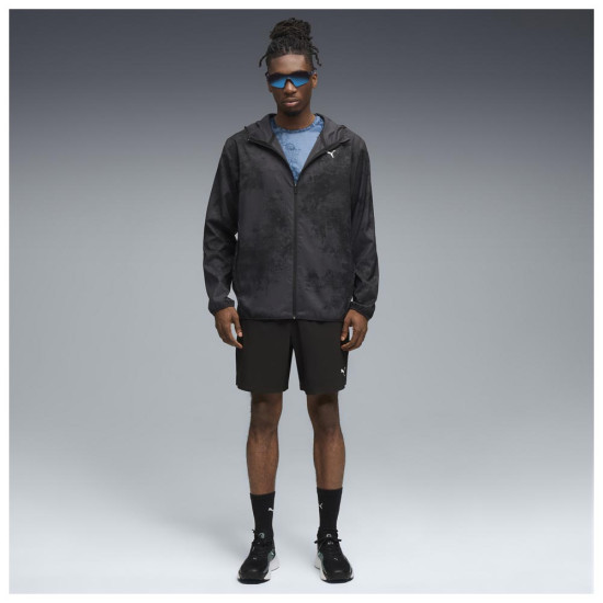 Puma Ανδρική ζακέτα Train All Day Essentials Allover Printed Woven Jacket